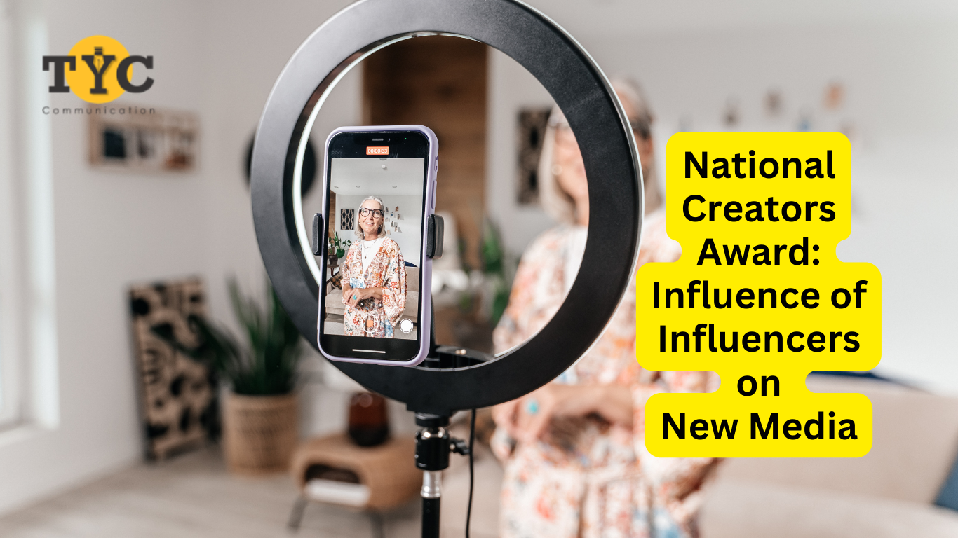 National Creators Award: Influence of Influencers on New Media